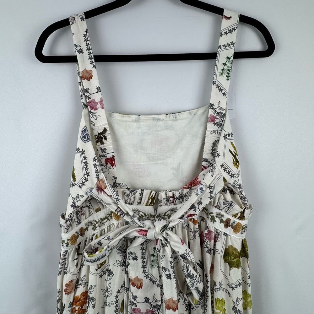 Christian Lacroix Floral Linen Blend Maxi Dress - Picture 10 of 16